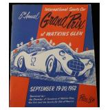 "Grand Prix" Watkins Glen, NY program: Sept.