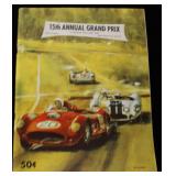 "Grand Prix" Watkins Glen, NY program: Sept.