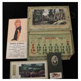 Lot, Advertising calendars; Ithaca, Champion,