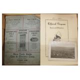 Lot, Lockport, NY bookelts, paper, 1952