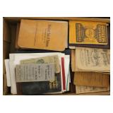 Lot, advertising notebooks