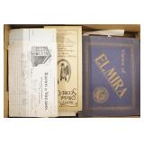 Lot, Elmira booklets, invoices, receipts, misc