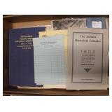 Lot, receipts, booklets, checks, reports of Auburn
