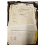 Lot, receipts, booklets, legal papers, programs,