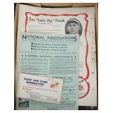 Lot, 1938 Sporting News newspapers: D & M