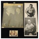 Lot, photos of wrestler "Jack Albright" from