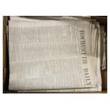 Lot, Rochester Daily newspapers 1845, 1849 plus