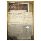 Lot, Album and Orleans County booklets,