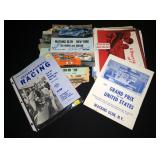 Lot, newspaper articles, Watkins Glen rules,