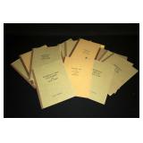 Lot, 14 booklets from "Prominent Men of NY"