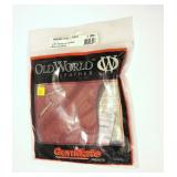 Gunmate Old World leather holster pancake style