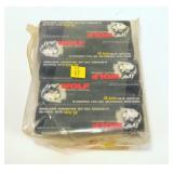 5- Boxes Wolf .45 auto 230-grain copper FMJ, 50