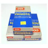 3- Boxes CCI small rifle primers, 400 each box
