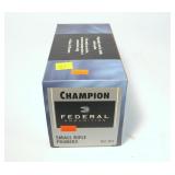 Box Federal small rifle primers No. 205, qty 1,000