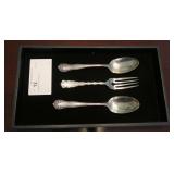 3- Sterling Silver serving pieces