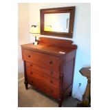 43" Cherry 4-drawer chest