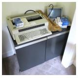 19" x 36" two door office equipment stand with