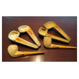 Lot, 2 Meerschaum pipes