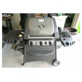 Char-Broil gas grill with side burner