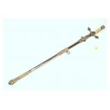 Knights Templar sword with scabbard