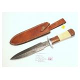 Kevin Johnson Mint Damascus steel toothpick style