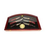 Set of six NWTF Stone River knives: "Eastern,