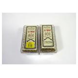 2- Boxes of .22 Mag hollow point cartridges