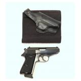 Walther PPK/S .380 auto, 3 1/4" barrel,