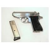 Walther PPK/S Stainless .380 auto, 3.35" barrel