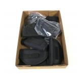 Lot, small black holsters