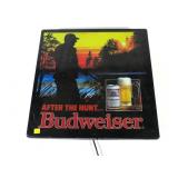 Budweiser "After the Hunt" advertising lighted