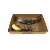 Lot, two powder horns