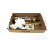 Lot, cleaning rods and patches