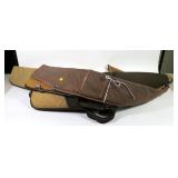 Lot, six soft gun cases