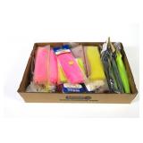 Lot, crimped nylon "Fish" hair fly tying hair,