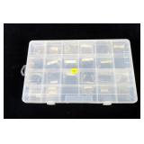 Lot, line grip connectors for lures in plastic
