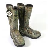 Lacrosse camouflage boots, size 12