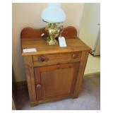 25" chestnut commode