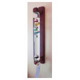 Hanging float thermometer