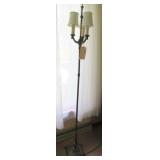 Rembrandt brass floor lamp