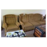 Broyhill Sofa and Arm Chair