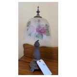 18" reverse painted lamp