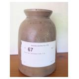 "Penn Yan" Stoneware crock, 7" H.