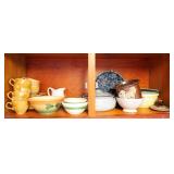 Lot, Bennington, Pottery, mixing bowls, and more