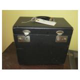 Singer Model 221 sewing machine with case