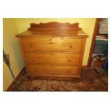 40" Antique 3 drawer chest