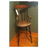 Antique highchair