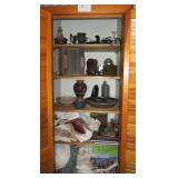 Lot, Contents of closet, includes: