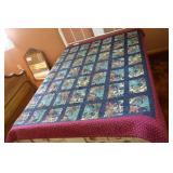 Hand made quilt,