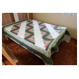 Hand made quilt,